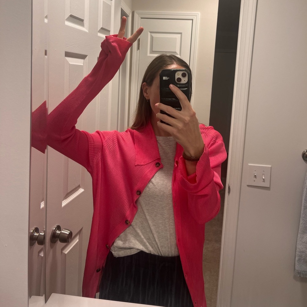 Free People H20 Polo cardi